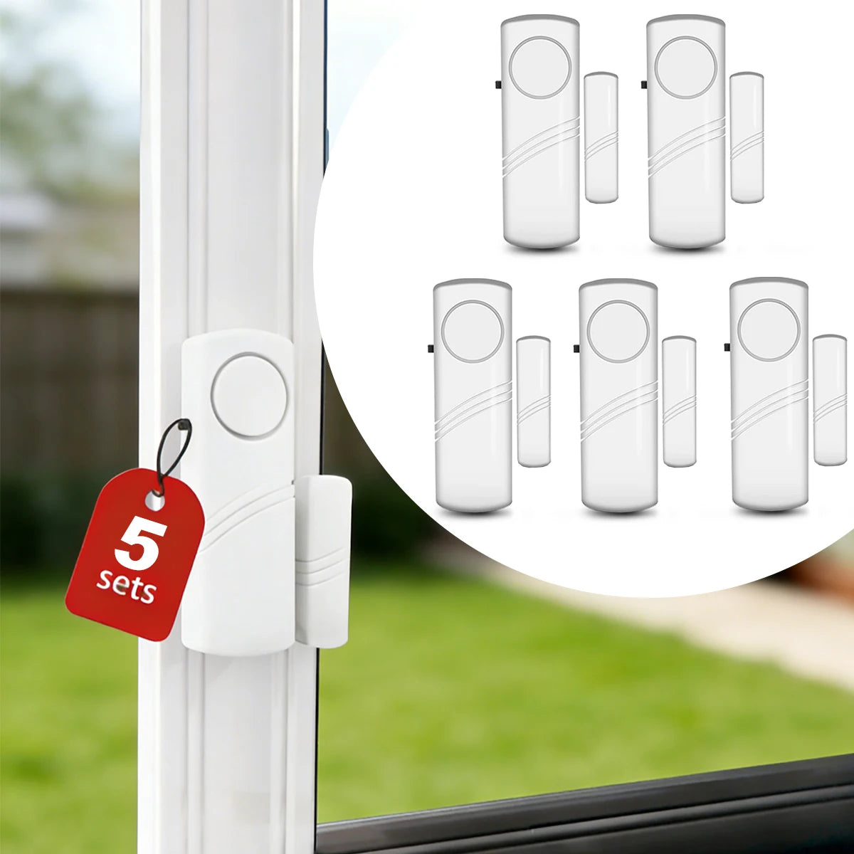 KERUI Wireless Door Window Sensor Alarm 95dB 433MHz