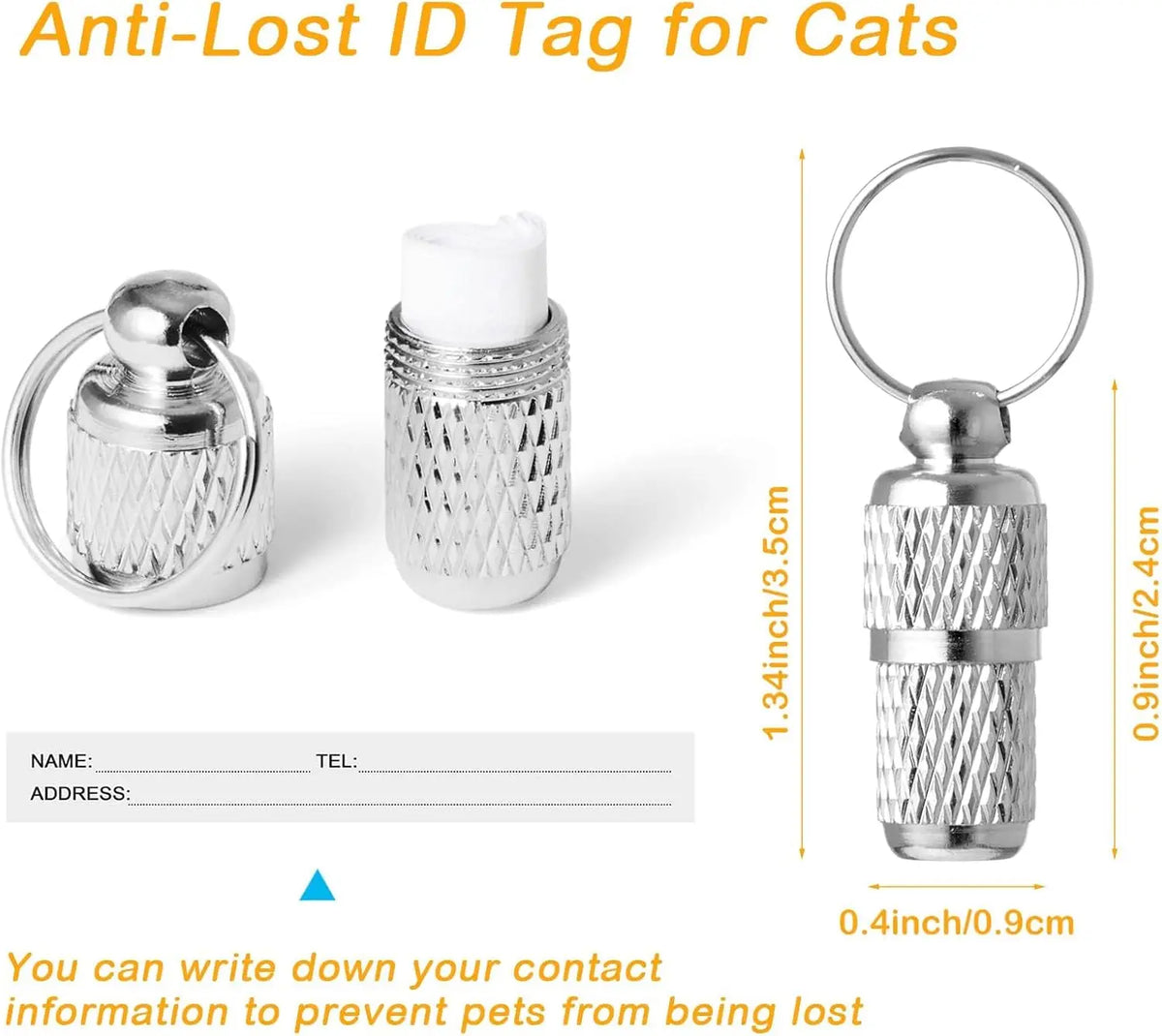 Reflective Breakaway Cat Collars With Bells And Name Tag