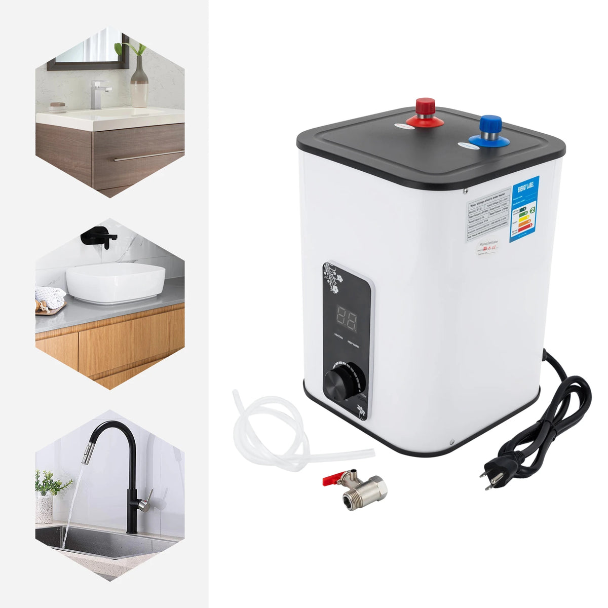 SY-8 1500W 8L Under Sink Electric Water Heater