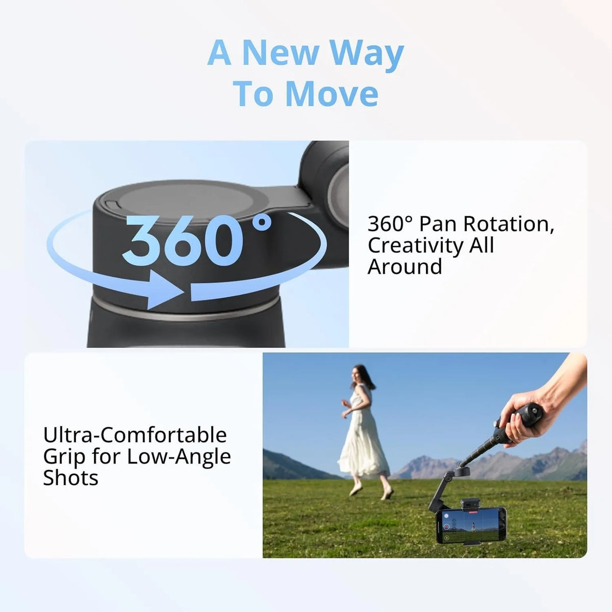 DJI Osmo Mobile 8 Gimbal With AI Tracking
