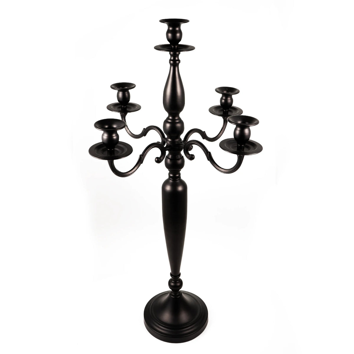 Vincigant Five Arm Metal Taper Candelabra Stand