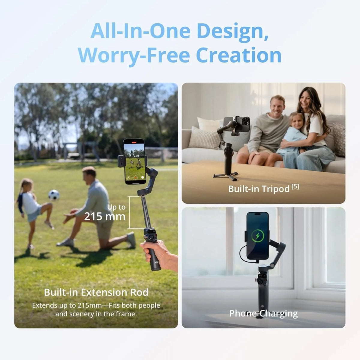 DJI Osmo Mobile 8 Gimbal With AI Tracking