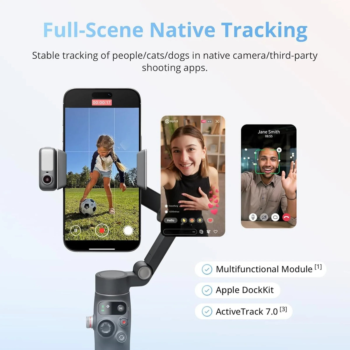 DJI Osmo Mobile 8 Gimbal With AI Tracking