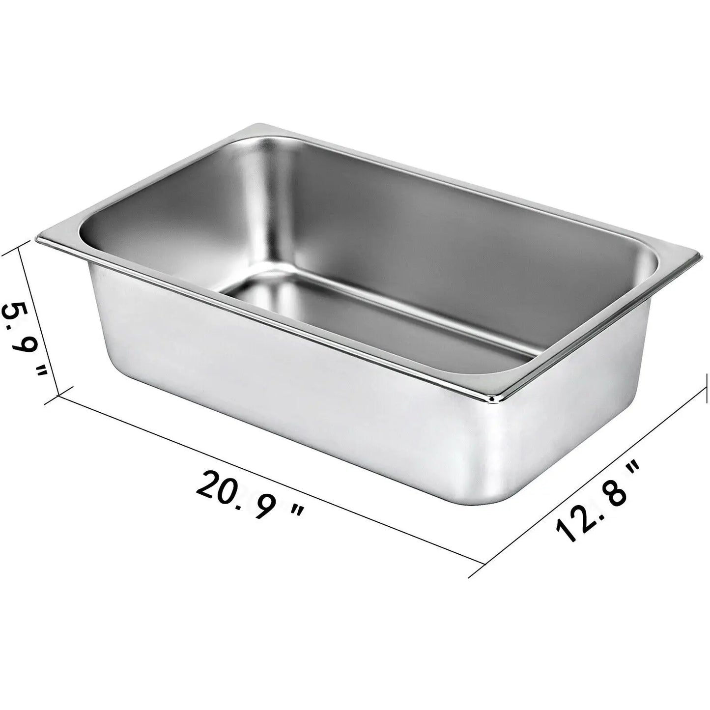 SucceBuy Stainless Steel Buffet Chafing Dish Pan