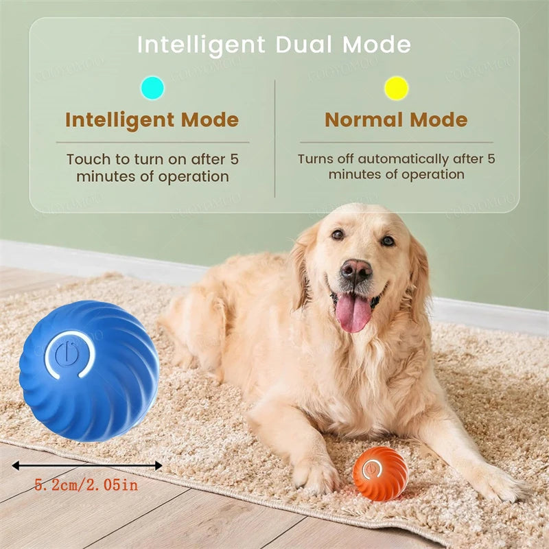 Automatic Interactive Electronic Dog Toy Ball