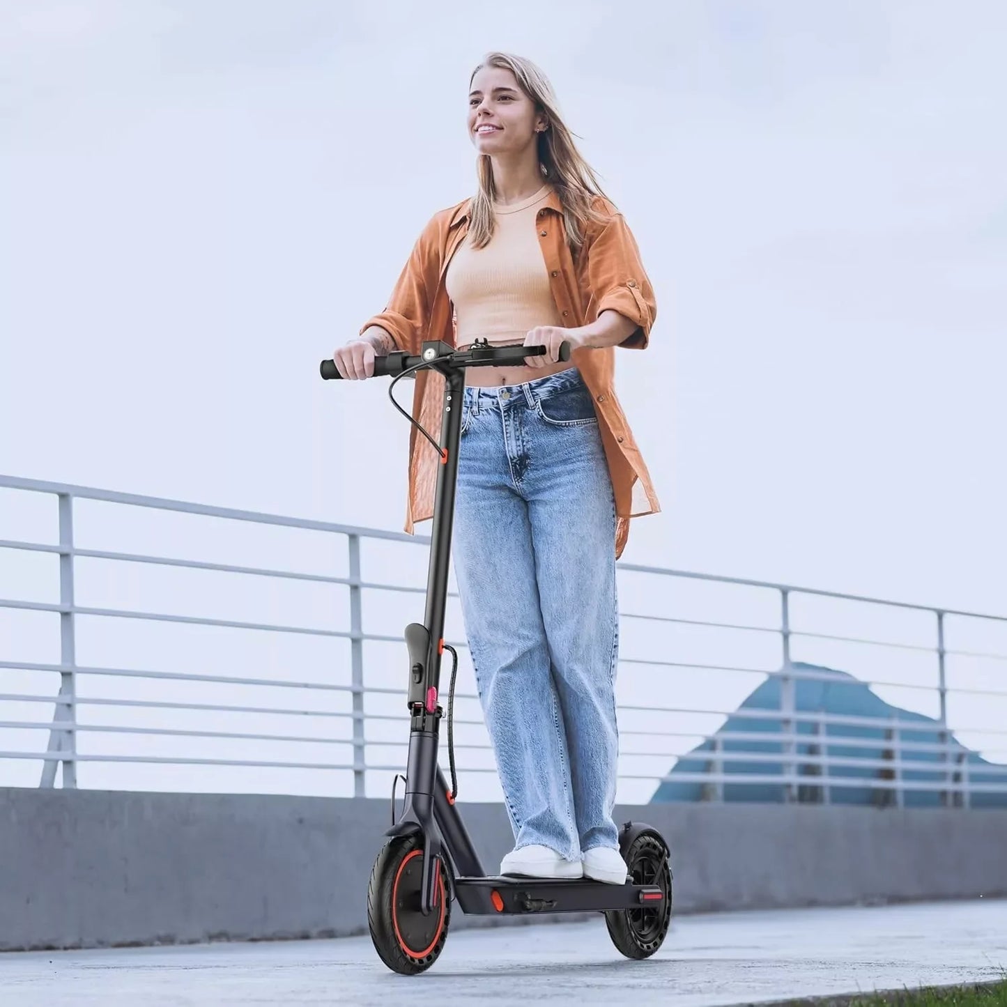 Ladped LP60 Electric Scooter 350W Folding 19 Mph Max Speed 16 Mile Range For Adults