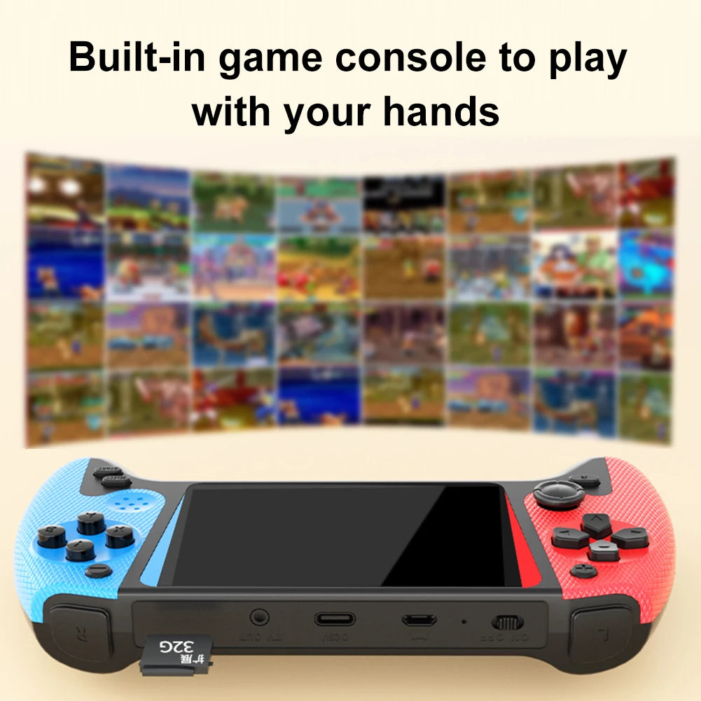 APWIKOGER LCD Retro Handheld Game Console 500 Games