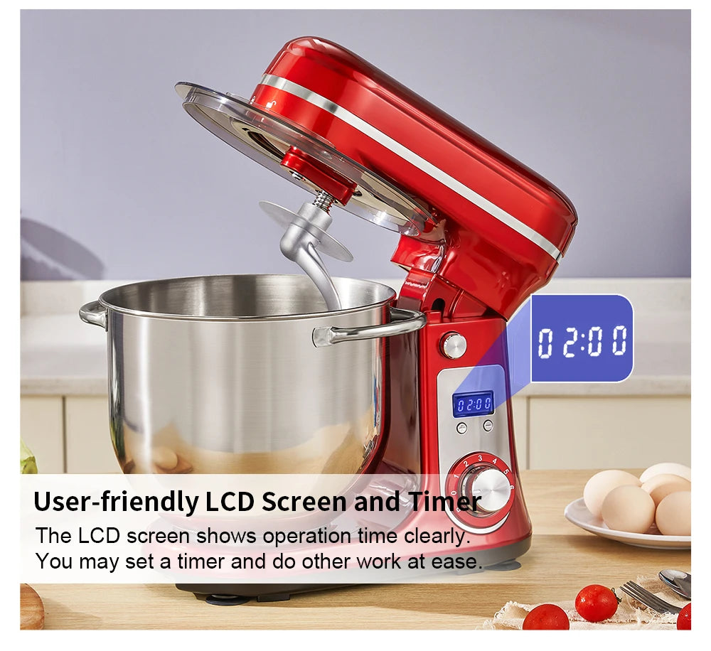 Biolomix Kitchen Stand Mixer 1200W 6 Speeds