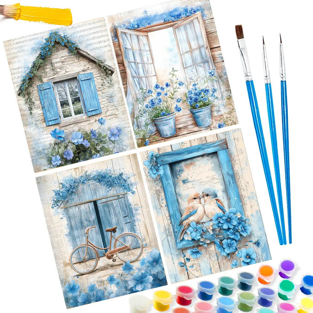 Paint By Numbers Kit For Adults On Canvas Home Decor