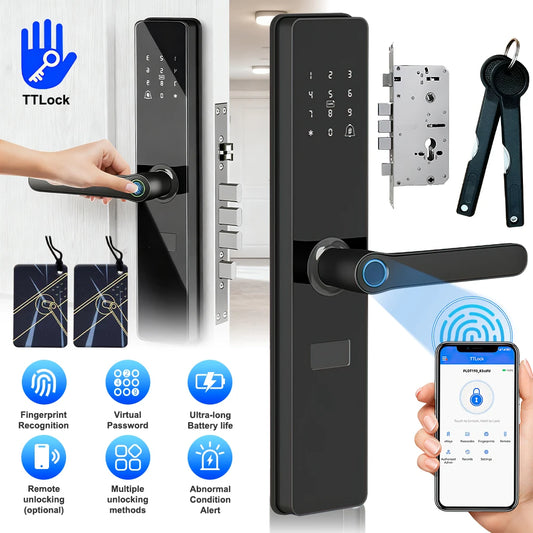 TTLock Smart Door Lock With App And Biometric Access