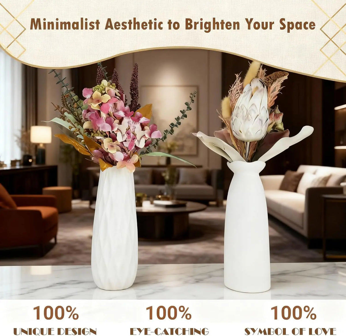 Kopwva Ceramic Vases For Elegant Home Decor And Crafts