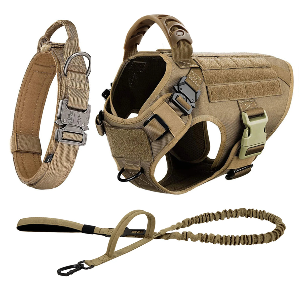 Large Dog Harness And Leash Set For Training And Walking