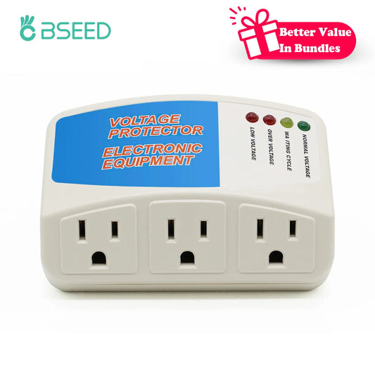 BSEED 3 Outlet Surge Protector For Home Appliances