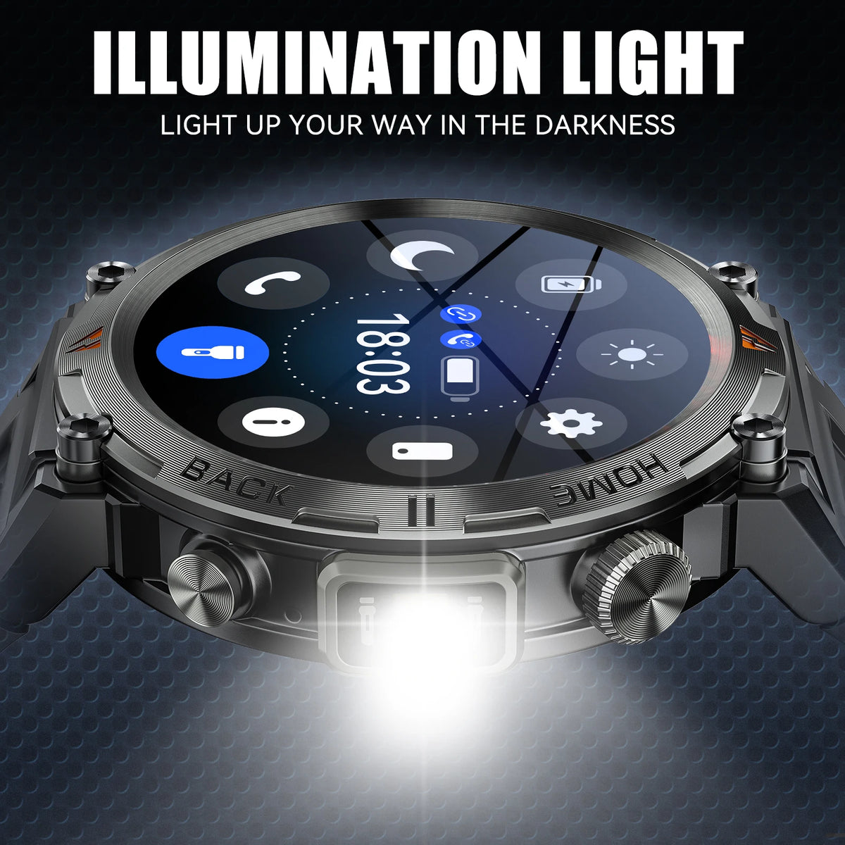 LaNikar KE3 Bluetooth Smart Watch For iOS And Android