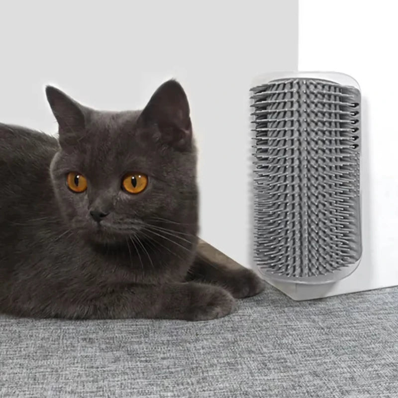 Cat Scratcher Massage Comb With Catnip Deshedding Brush