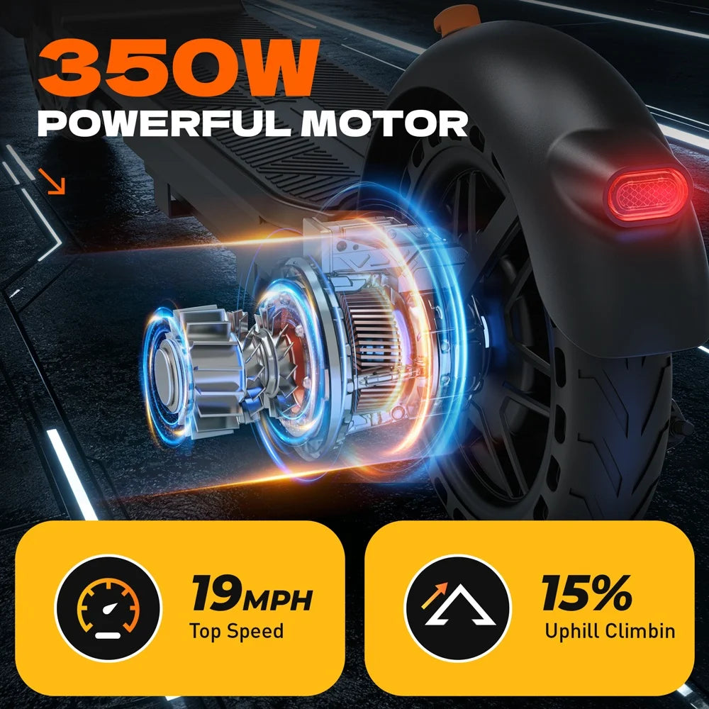 HeroPick C8 350W Adult Electric Scooter 19MPH Foldable