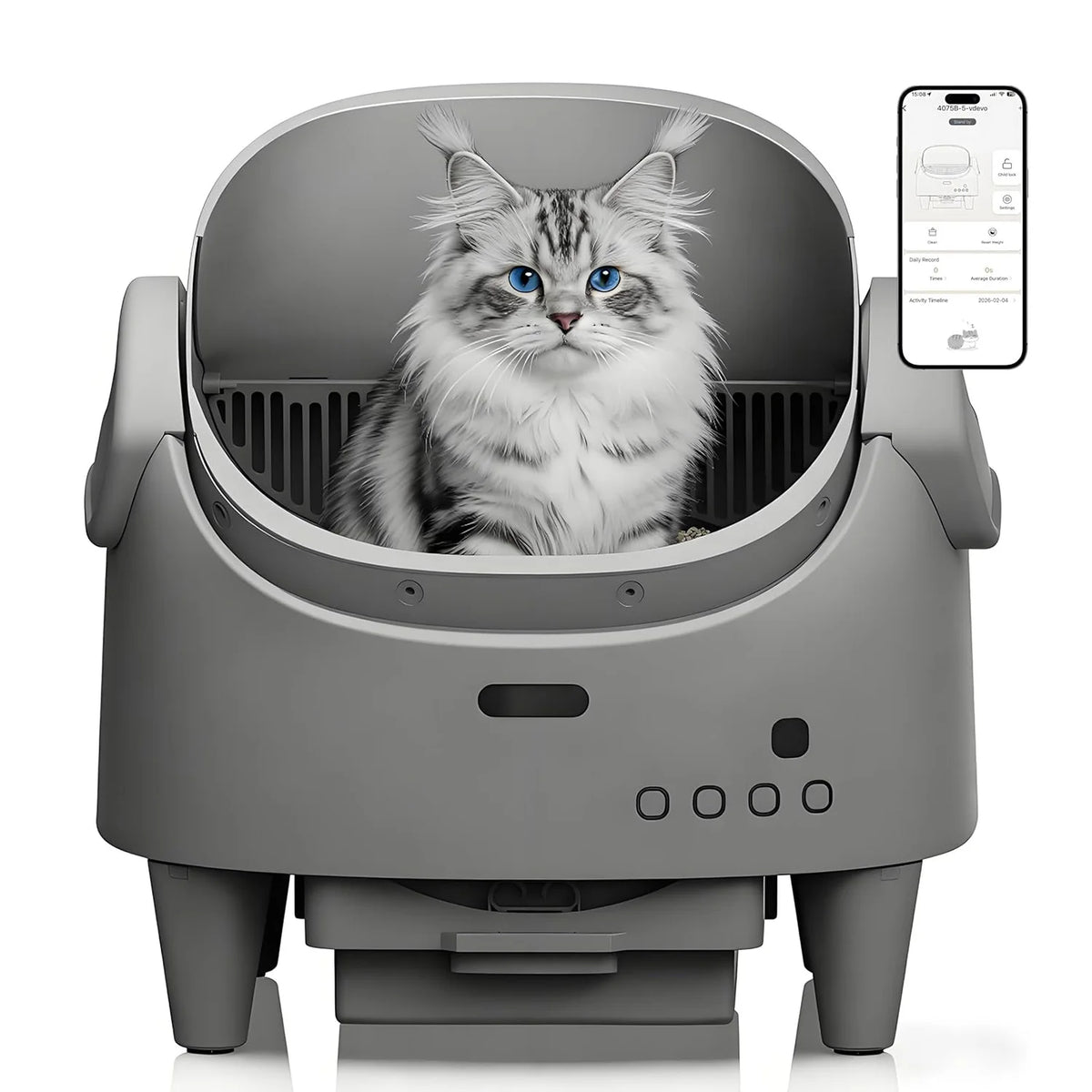 Himiss Smart Automatic Electric Cat Litter Tray