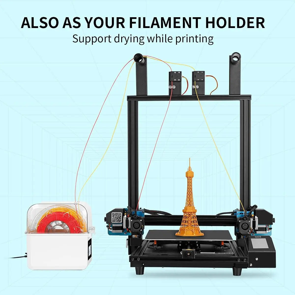 Sovol Filament Dryer SH01 Dehydrator For 3D Printer Spools