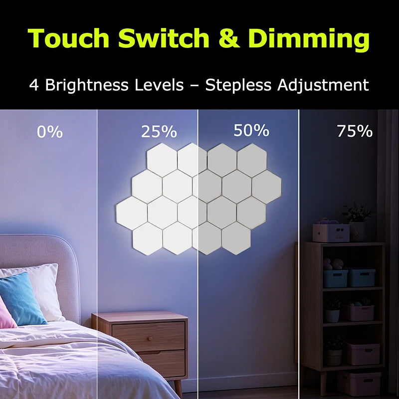Fivemi Modular Hexagon LED Wall Light Panel