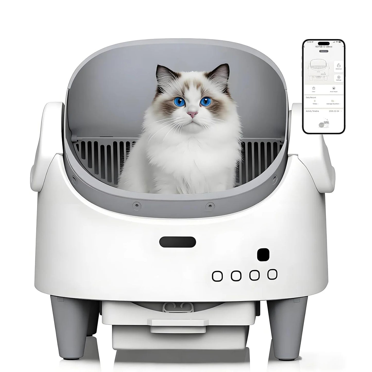 Himiss Smart Automatic Electric Cat Litter Tray