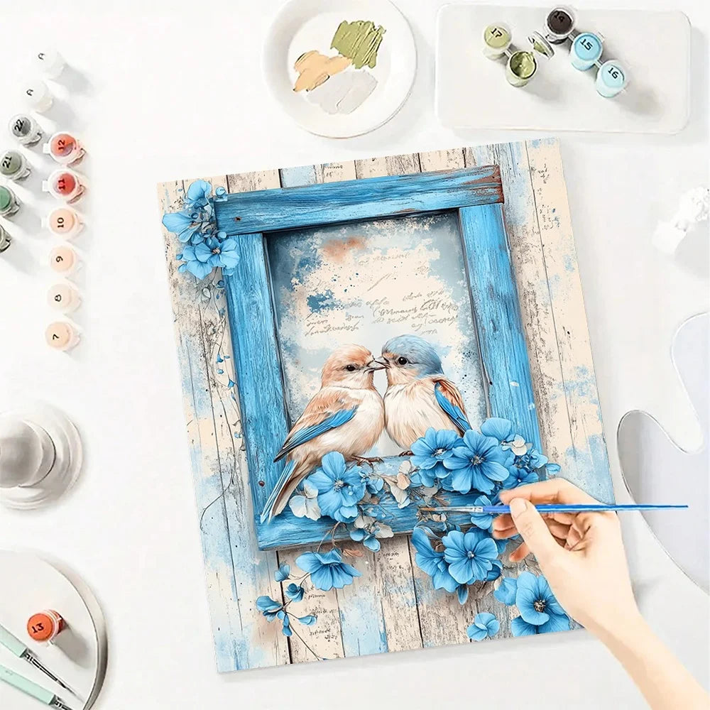 Paint By Numbers Kit For Adults On Canvas Home Decor