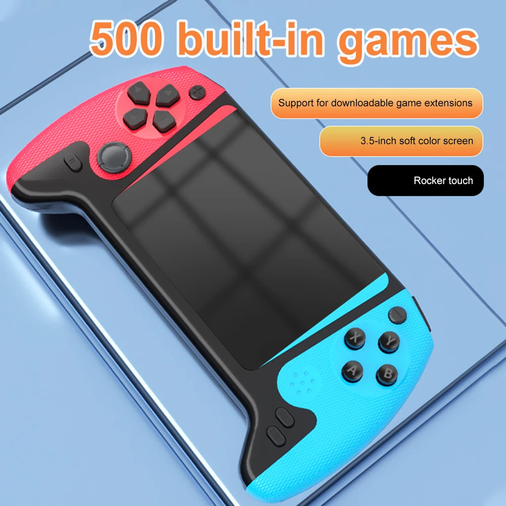 APWIKOGER LCD Retro Handheld Game Console 500 Games