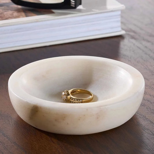 Elegant Marble Catchall Tray For Home Decor