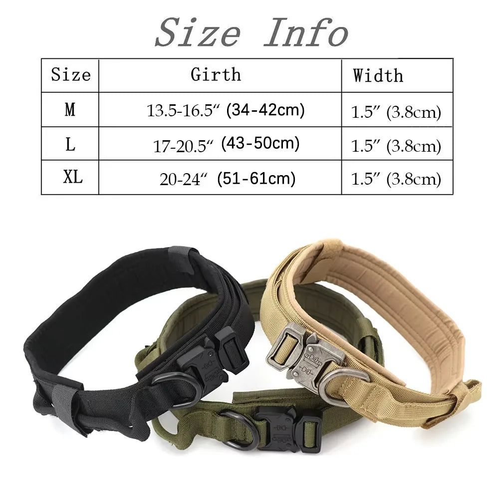 Dog Training Collar And Leash Set With Control Handle