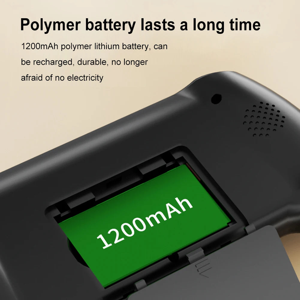 APWIKOGER LCD Retro Handheld Game Console 500 Games