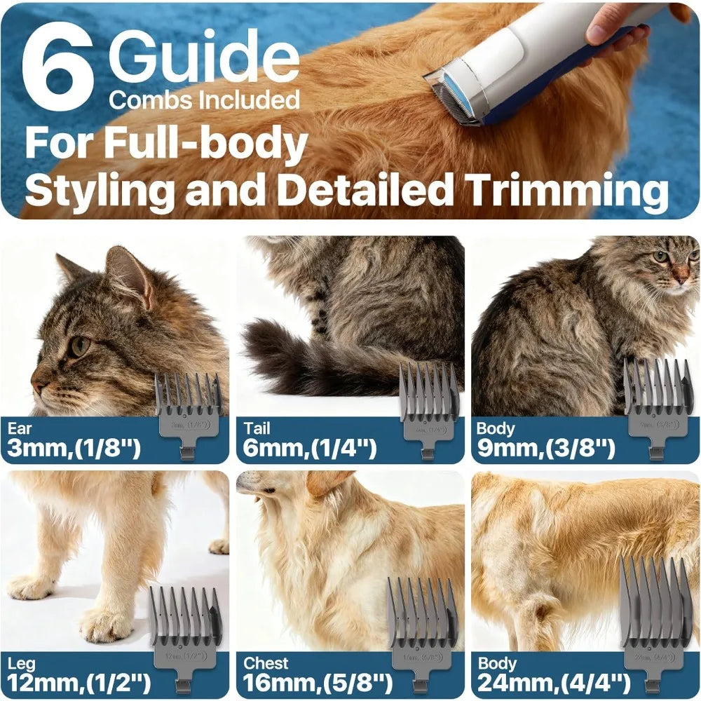 XMSJ Dog Grooming Kit With Vacuum And Clipper