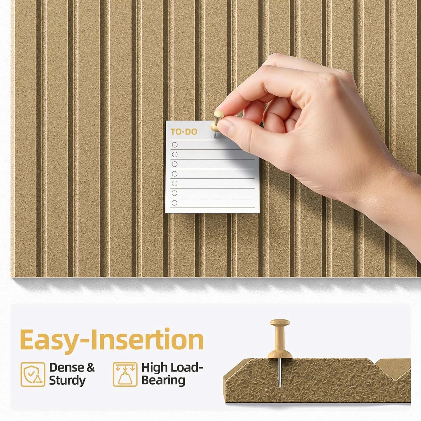 Felt Wall Tiles For Bulletin Boards 6 Pcs
