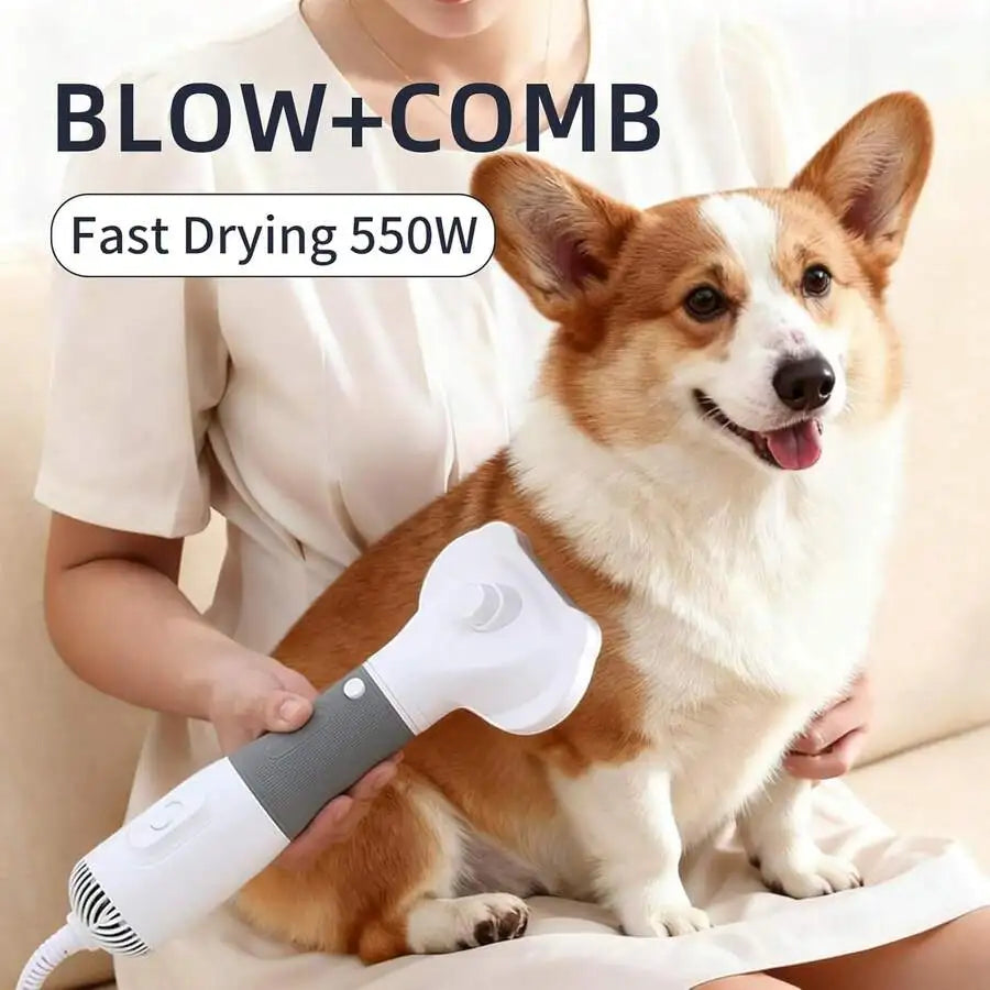 Professional Pet Grooming Hair Dryer And Comb