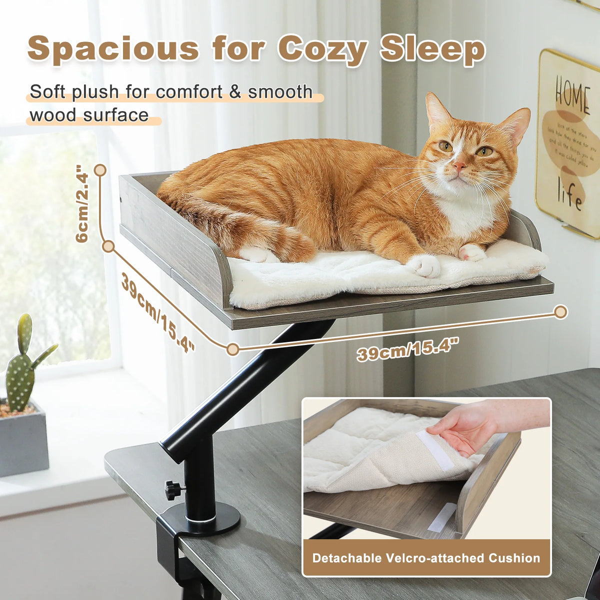 PAWZ Road Rotating Cat Hammock Stand For Desk
