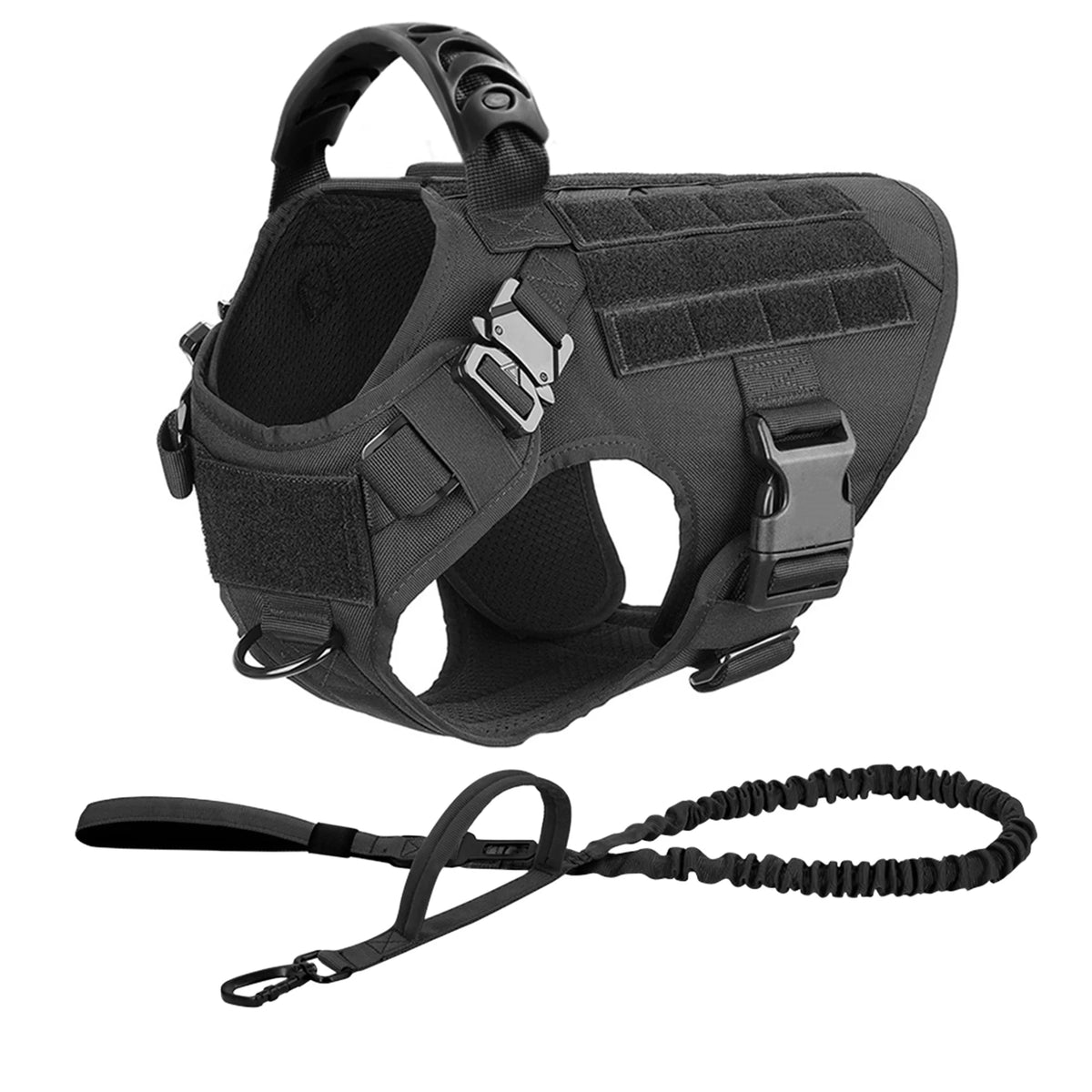 Large Dog Harness And Leash Set For Training And Walking