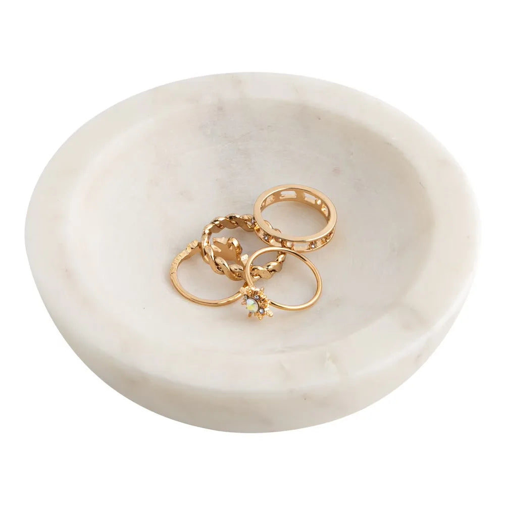 Elegant Marble Catchall Tray For Home Decor