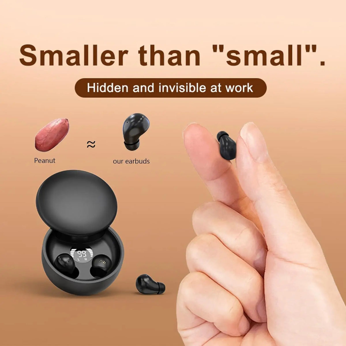 Shuke Wireless Bluetooth Sleeping Earbuds With Mic