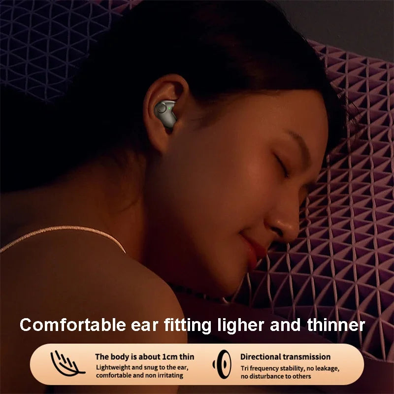 Shuke Invisible Sleep Earphones Wireless Bluetooth Earbuds