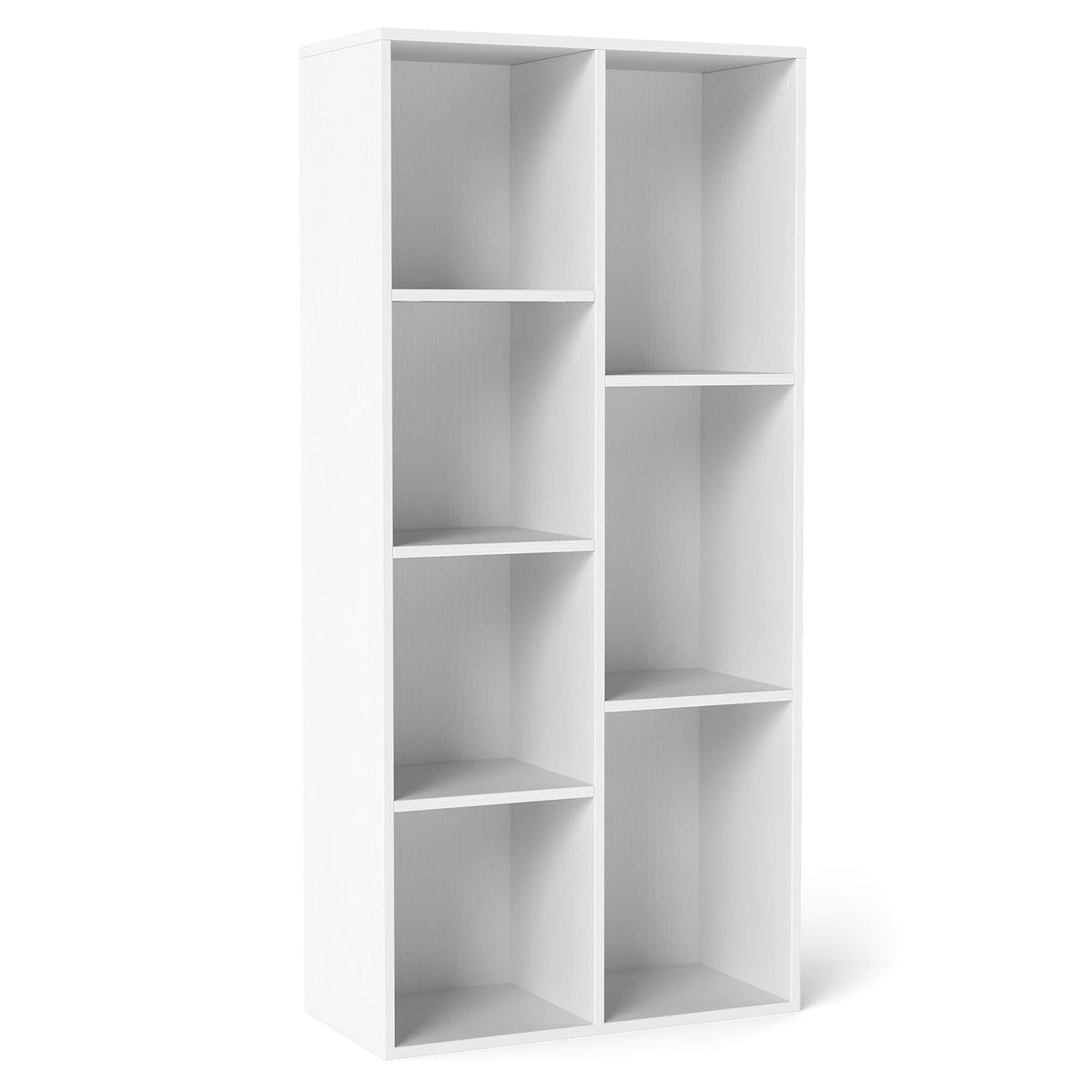 HOMASIS 7 Cube Bookcase Freestanding Bookshelf