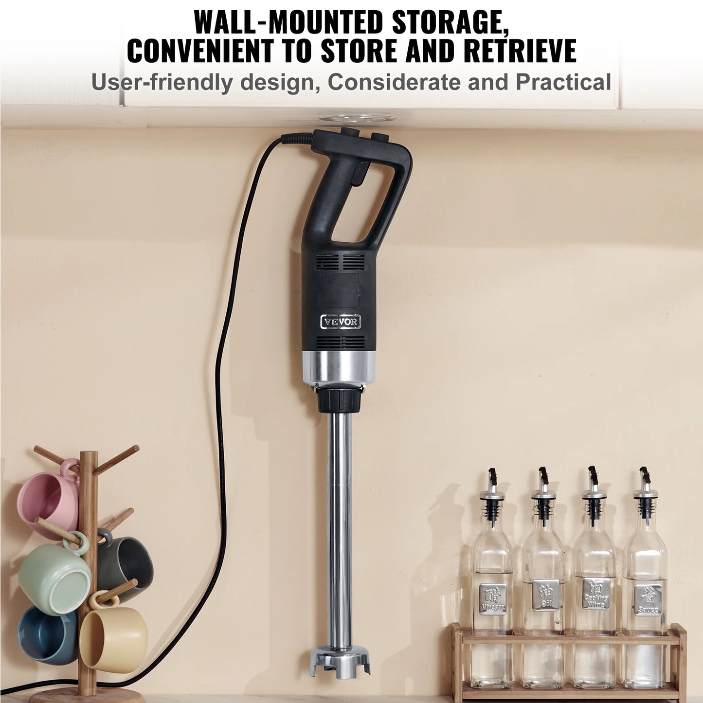 SucceBuy 500W Immersion Blender Heavy Duty
