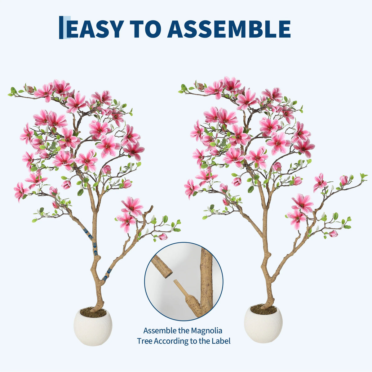 HiMISS Magnolia Artificial Tree For Home Decor