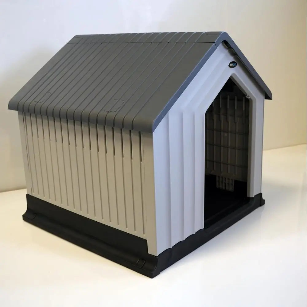 XMSJ Waterproof Plastic Dog House For Small Dogs Indoor Outdoor Shelter Durable Comfort And Security