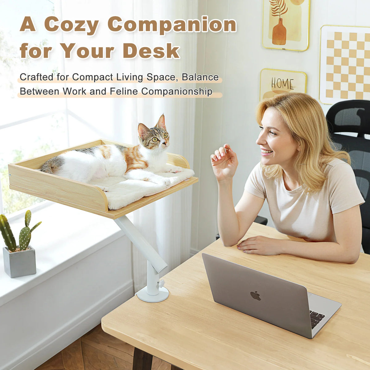 PAWZ Road Rotating Cat Hammock Stand For Desk