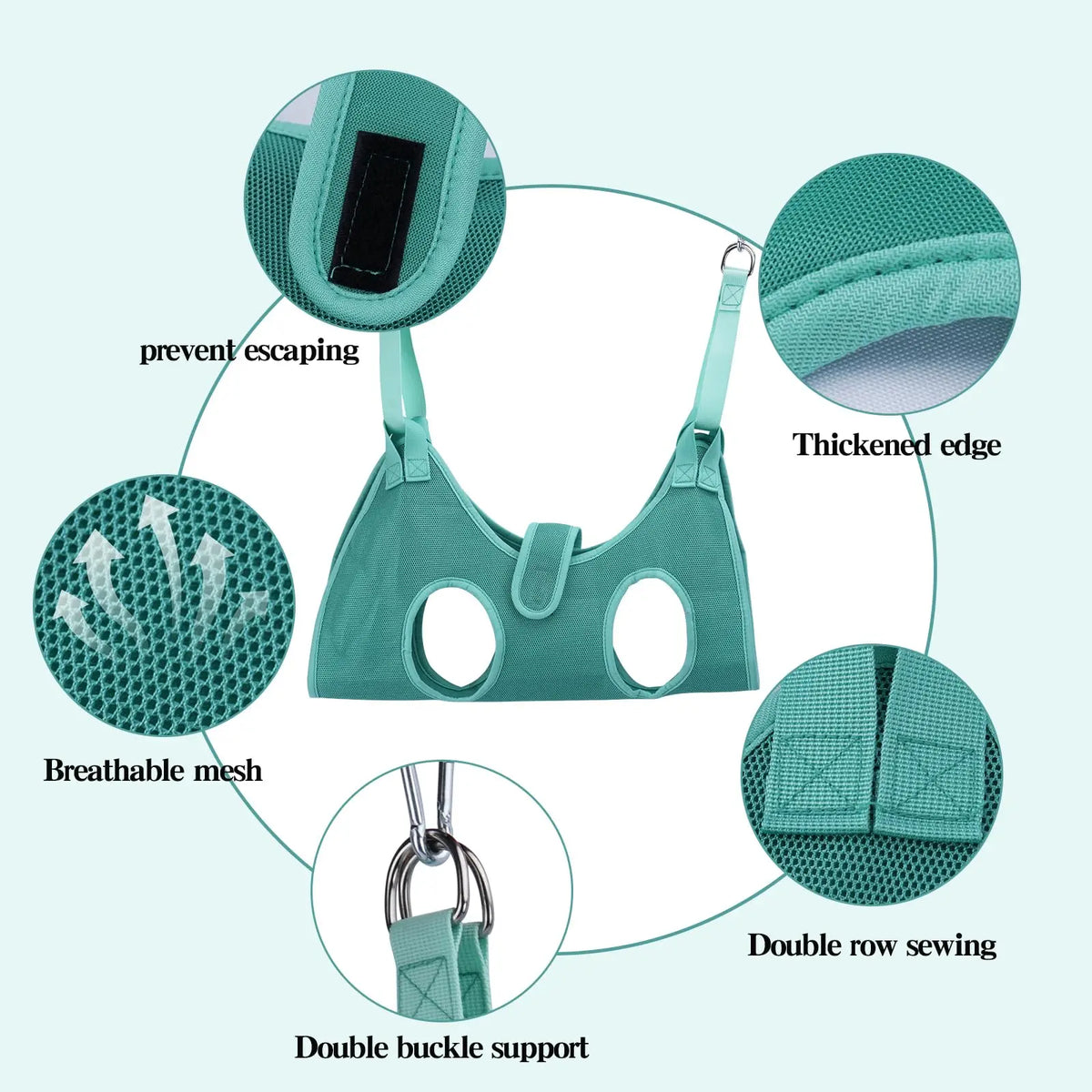 Bitbat Dual Strap Dog Grooming Support Hammock