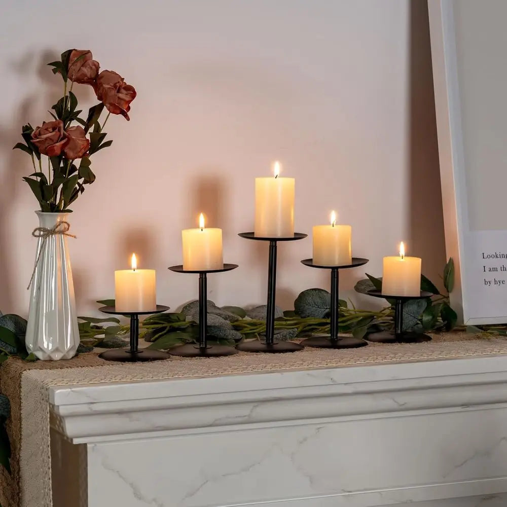 Decorative Metal Candle Holders For Elegant Table Setting