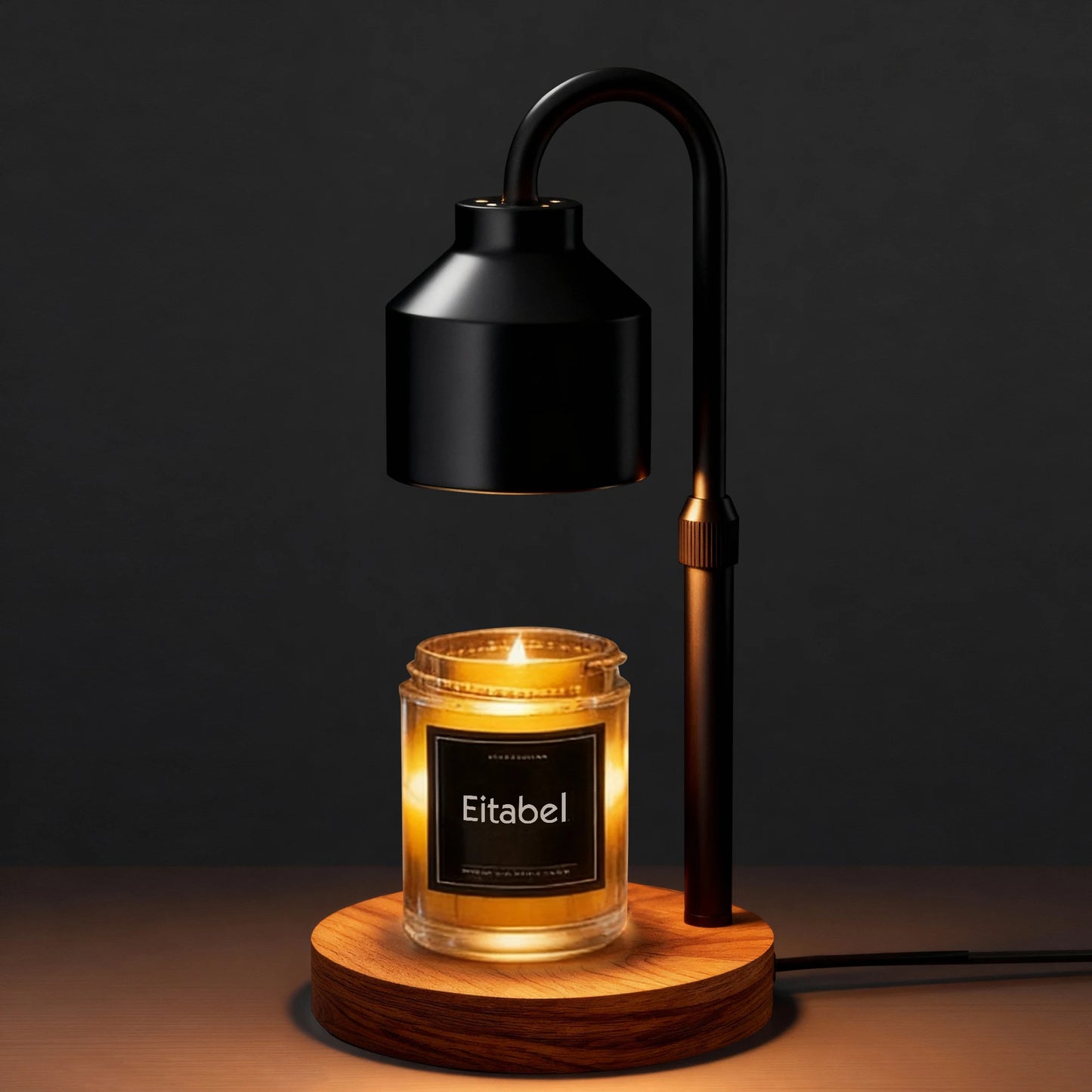 Artistic Electric Candle Warmer Lamp With Timer