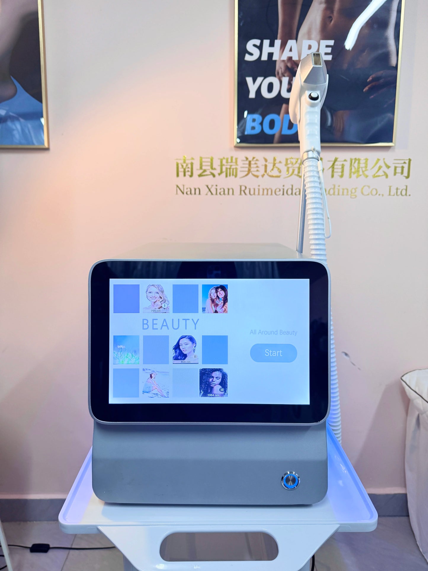 Myoslim 4000W 755 808 1064nm Diode Laser Hair Removal