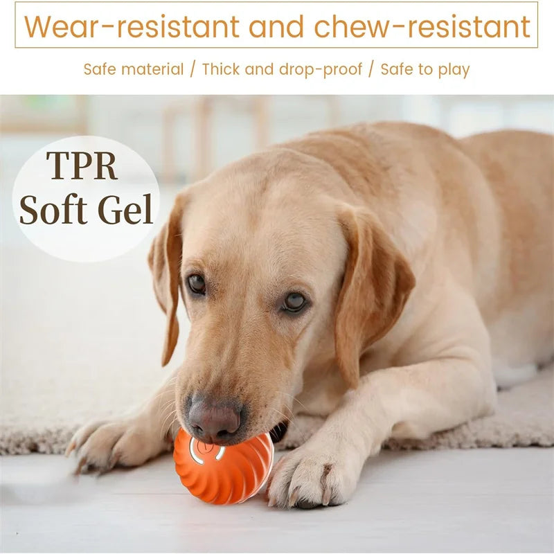 Automatic Interactive Electronic Dog Toy Ball