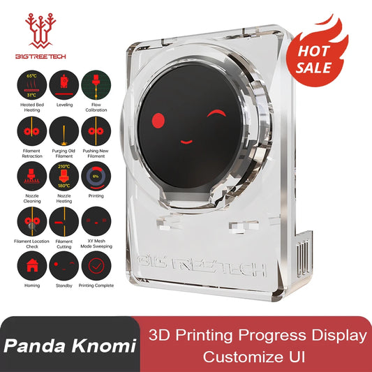 BIGTREETECH Panda Knomi Progress Display For A1 X1 P1