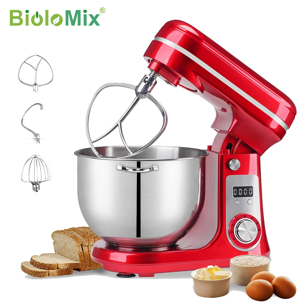 Biolomix Kitchen Stand Mixer 1200W 6 Speeds