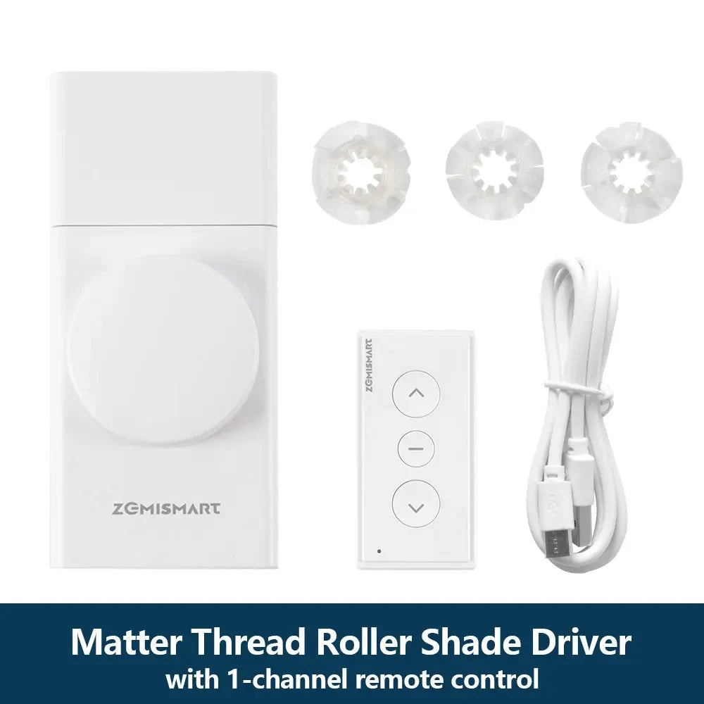 Zemismart Matter Thread Smart Roller Shade Driver Battery